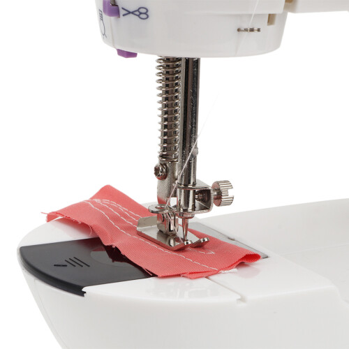 Extension Table for Sewing Machine, Stable and Sturdy Mini Sewing Desk with Folding Legs Design, Portable Sewing Machine Table Includes Built-In 1