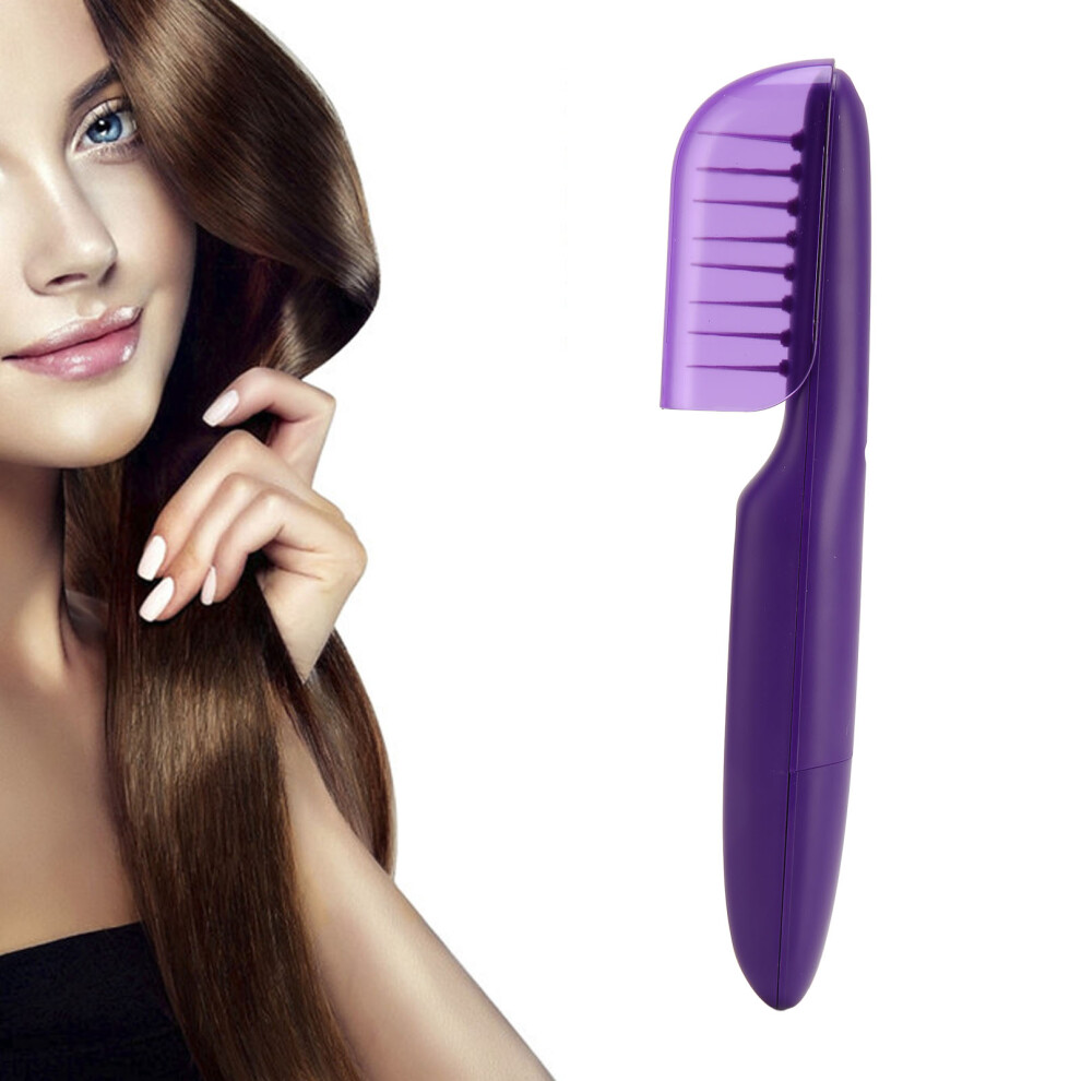 Wet Dry Hair Detangler Electric Brush with Dust Cover Professional Styling Tool