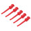 Hook Test Clips For Multimeter Testing, Safety Handle Compression Spring With Threaded Nib Hook Probe Clip For Electronics And Laboratory Work, 5