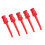 Hook Test Clips For Multimeter Testing, Safety Handle Compression Spring With Threaded Nib Hook Probe Clip For Electronics And Laboratory Work, 7