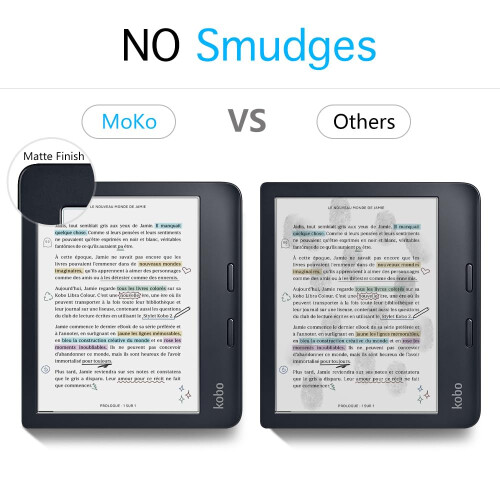 MoKo 3-Pack Matte Screen Protector Fits Kobo Libra 2