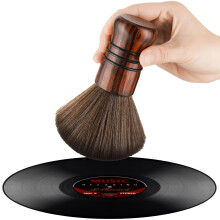 NiHome Large Vinyl Record Cleaning Brush, Anti-Static Soft LP Record Cleaner, Ultra-Fine Fiber Bristles Vinyl Dust Remover Brush, Safe for Vinyl LP C