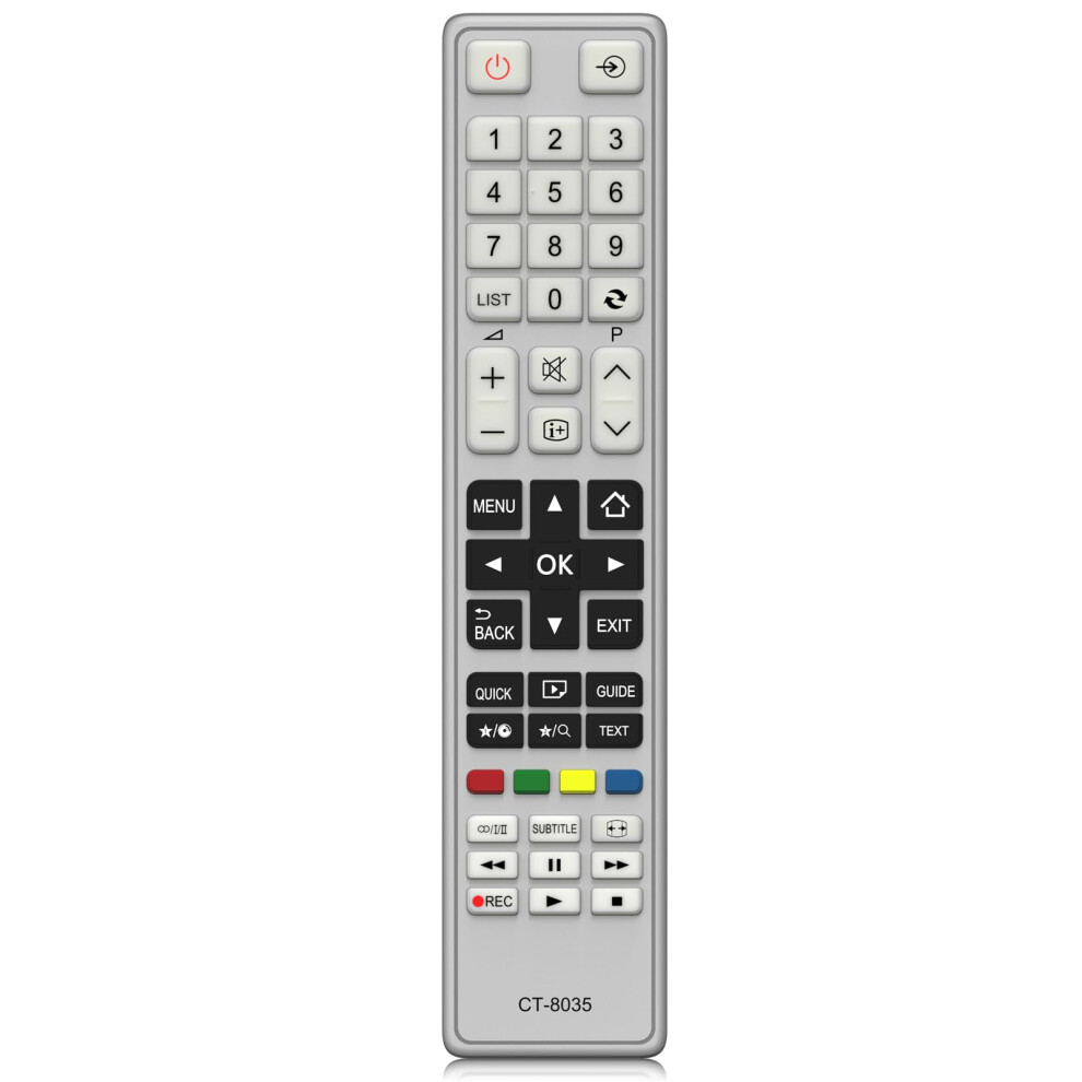 Myhgrc Replacement Toshiba Ct-8035 Remote Control For Toshiba Smart Tv Led Lcd Tv- No Setup Required 83170461