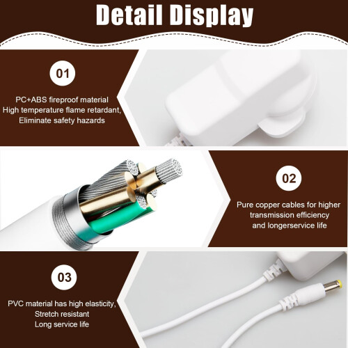 12V 2A Power Supply Adapter Compatible with BT-Ope 2