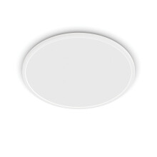 Philips LED SuperSlim SceneSwitch Dimmable Ceiling Light 2700K 22W [Warm White - White] For Indoor Home Lighting in Livingroom and Bedroom.