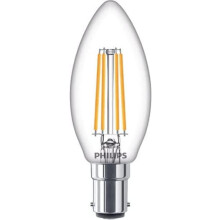 Philips LED Premium Classic B35 Candle Clear Light Bulb [B15 Small Bayonet Cap] 40W, Warm White 2700K, Non Dimmable