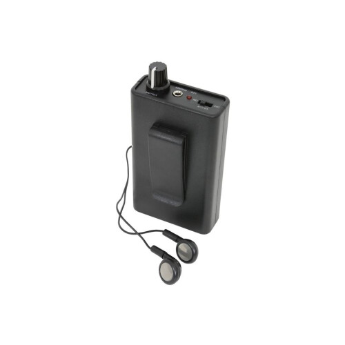 Adastra | Compact Beltpack Induction Loop Receiver,Black,12cm