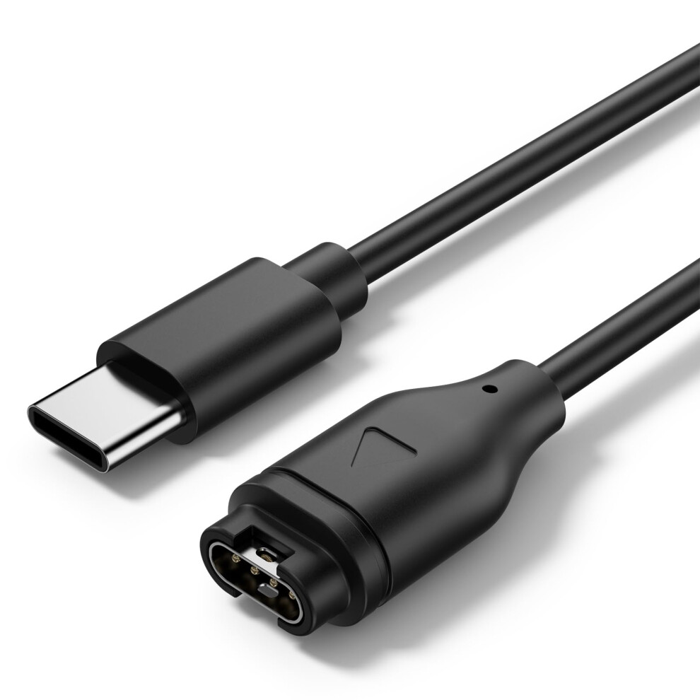 Oumida 1M Usb C Charger For Garmin Watch Charger, 100Cm/3.3Ft Type-C Charging Cable For Garmin Watch