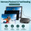 Desobry Mini DVD Player for Smart TV, Multi Region, Support USB/TF Card Input, HDMI/RCA Cable 6