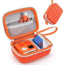 EUGOOCX Travel Case Compatible with Yoto Mini 2024 Edition, Hard EVA Storage Bag for Audio & Music Player Player, Audiobook Cards and Charging Cable