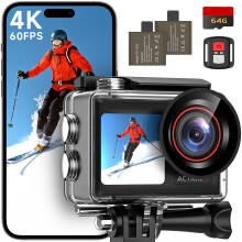 syndesmos Action Camera 4K 60FPS, 40M Ultra HD Und