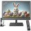 ZOSHING 17" 1080P Screen TV,Small TV with freeview 1