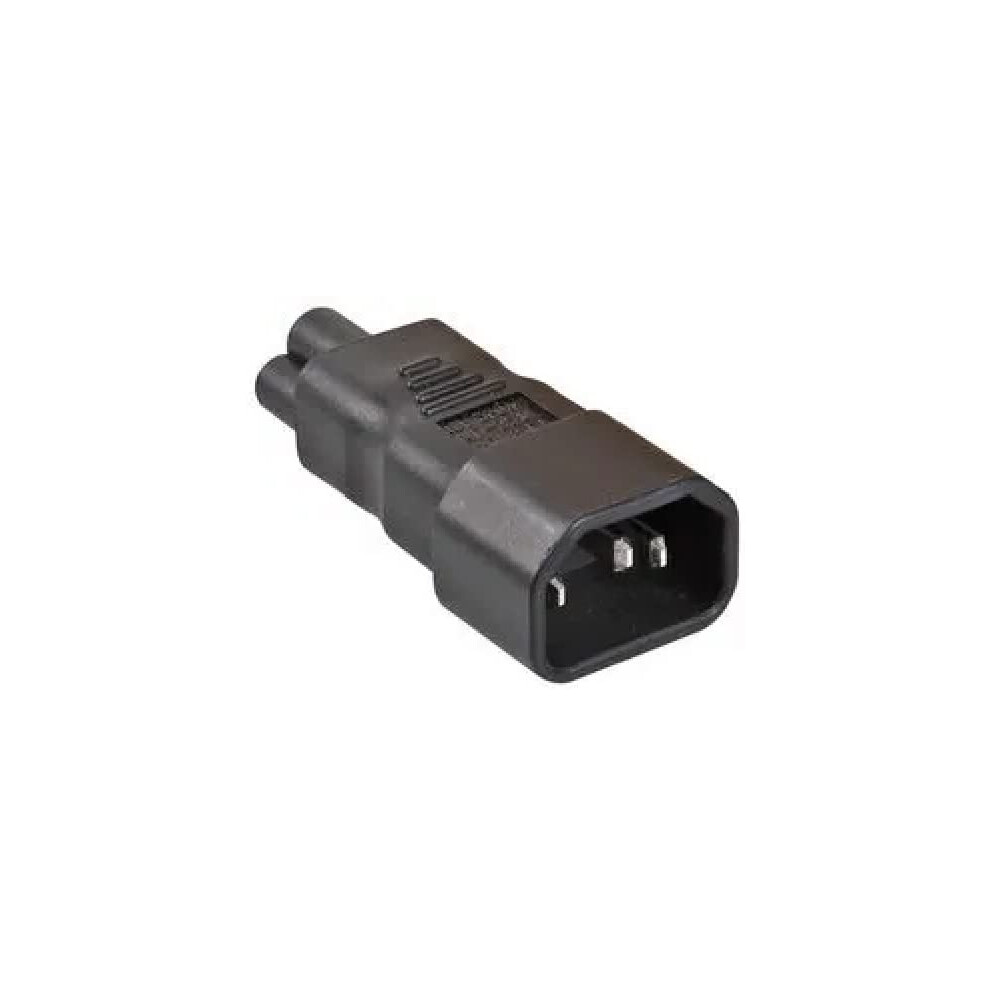 Auline Iec Female Kettle C13 C14 To C5 Clover Leaf Cable Adaptor Convertor 44488147