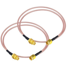 Boobrie SMA Male Female Coax Cable 50CM RG316 Coaxial Cable SMA Lead Female to Male Low Loss WiFi Antenna Extension for 4G 5G Mobile WiFi Antennas et