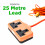 Status STATUS Heavy Duty Extension Lead, 25m, Orange, 13 3