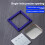 Socket Opening Template 86 Type Mold Holes Locator Electrical Plug Template Tool Hole Opening Template for Button B 5