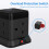 Cube Extension Lead with 3 USB Slots 13A 3250W Hul 5