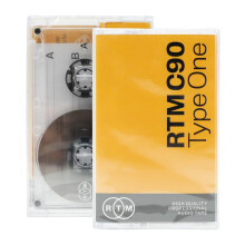 RTM C90 | Type One 90 Minute Blank Music Cassette | Ideal for Audio Recording | Studio Quality | Single Cassette