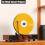 ULWSKY 10Pcs Black Round Silicone Speaker Isolatio 3