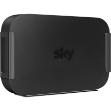 DINIAL Wall Mount for Sky Q Mini Box, Metal Wall Mounting Bracket in Black, Space Saving & Easy Installatio, Wall Mount Fixings Included