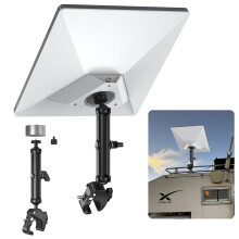 XLTTYWL 2025 Starlink Mini Pole Mount Kit, Aluminum Mini Starlink Tripod Adapter with 1/4"-20 & 3/8"-16 Thread and Adjustable Clamp Bracket for Star
