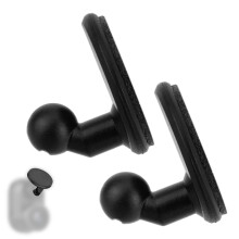 2pcs Adhesive Mount Dashcam, Plastic Windshield Mounting Replacement Compatible with Dash Cam 45/46/47/55/56/57 65W/66W/67W Mini 2 Mini 3 Tandem X110