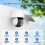 Solar Security Camera Outdoor Wireless, 2K 360 Pa 2