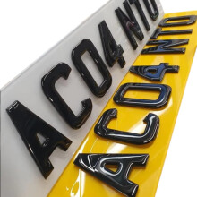 Standard/2D/3D/4D Acrylic/Number/Plates Fron/Rear/Pair/Legal/MOT Car/Lorries/Vans Automotive UK/EV/GB/IRL/CYM/SCO