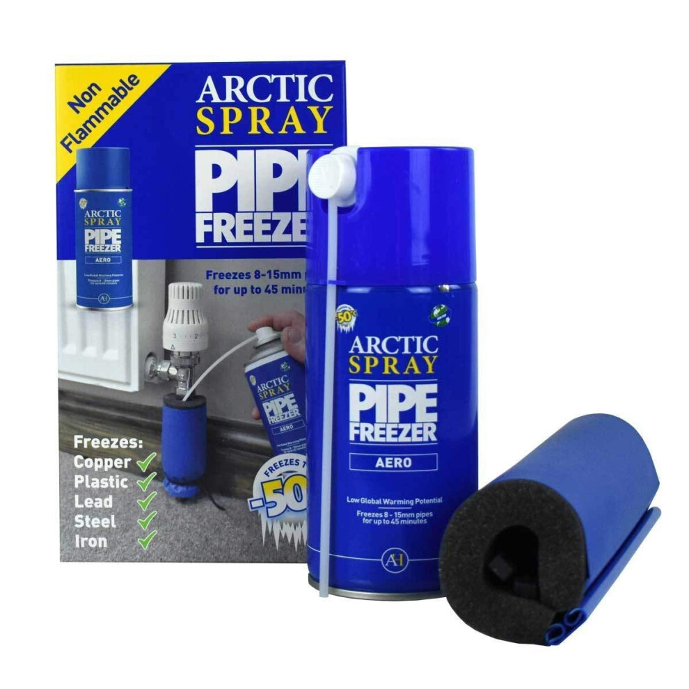 Photos - Other Bathroom Accessories Arctic Hayes ZEK1 Aero Disposable Pipe Freezing Kit with 1 Freezing Jacket for Plumbing Installation, Repair & Maintenance.