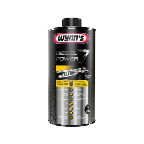 Wynn's Diesel Power 7 Complete Action Fuel Additive Optimises Engine Performance 1L 1