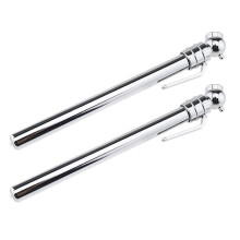 2 Pieces Tire Pressure Gauge, Stainless Steel Portable Tyre Health Air Pressure Pen Car Measuring Tools Pencils with Pocket Clip for Cars Trucks RVs