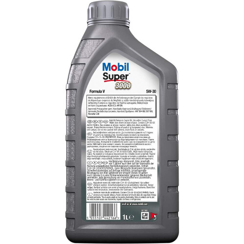 Mobil Super 3000 Formula V 5W-30, 1L 2