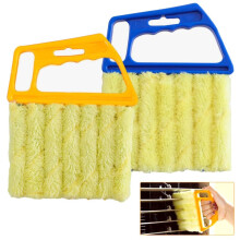 Azlanway Blind Cleaner, 2 Pcs Venetian Blind Cleaner Tool Set, Washable Window Shutter Cleaner Tool for Wooden Blinds, Air Conditioner Vents, and Win