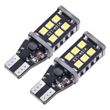 2 Pcs T15 W16W 921 912 955 LED Bulbs, Backup Light Bulb Xenon White 15 SMD LED Reverse Lights, 12V Super Bright Halogen Upgrade for Car Van Reversing