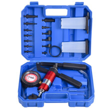 LXNEER 2 in 1 Hand Held Vacuum and Pressure Pump Tester Brake Fluid Bleeder Kit, One Man Brake Bleeding Kit for Car Truck Motorcycle