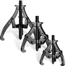 XIIW 3'' 4'' 6'' Gear Puller Set, 3 Jaw Bearing Puller with Reversible Jaws, 2 Jaw / 3 Jaw Pulley Puller Tool for Pulley Gear Bearing Flywheel Remova