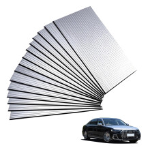 BREANIFULL 15 Pcs Sound Deadening Mat Car Sound Proofing 25 cm x 18 cm x 5 mm Van Insulation Campervan Insulation Self-Adhesive Sound Deadener Mat fo