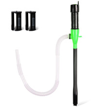 SWANLAKE Portable Battery Powered Electric Fuel/Water Transfer Pump 2.2 GPM - Liquid Siphon with Adjustable Flow Control, Gas Can Pump for 3-5 Gallon