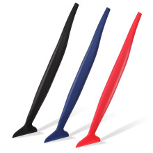 3 Pack Car Wrapping Tools Vinyl Wrap Tucking Tool Car Window Tinting Kit ppf Squeegee Set Flexible Vinyl Applicator Tool, Curves Slot Tint Tools for