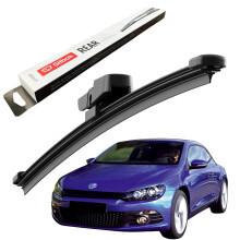 Silbak Rear Windscreen Wiper, fits for VW (VOLKSWAGEN) SCIROCCO (08/2008-11/2017) Rear Wiper Blade, 250mm
