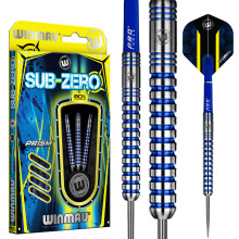 WINMAU Darts SubZero 24g Professional Steeltip Tungsten Darts Set with Flig