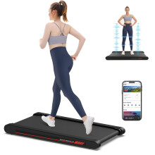 Sperax Walking Vibration Pad with APP Vibration and Walking Treadmill with Remote Control and Bluetooth Control Portable Treadmill for Home Office