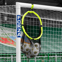 FORZA Football Target Net Bag 2in1 Storage Goal Target for Training – 10 Ball Capacity Durable Easy to Attach Target Net Ball Bag FORZA Train