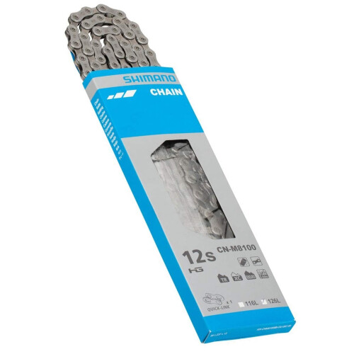 Shimano Shimano Deore XT CNM8100 XT chain with quick link 12speed 126L Silver 2