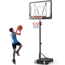 Basketball Hoop and Stand Adjustable 5ft7ft Indoor Outdoor Basketball Hoop