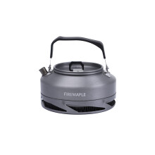 FireMaple FMCXT1 Camping Tea Kettle with Mesh Bag Portable Water Boiler for Coffee Mini Aluminum Tea Pot for Gas Stove