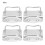Stainless Steel Wardrobe Handle Foldable Pull Ring Handle Rust Resistant Anti-Corrosion Heavy Duty Ring Pull Handle Durable Steel Construction 1