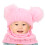 Σκούφος Beanie για γυναίκες με διπλή πομπώμ, φλις επένδυση, μαλακό και ζεστό, 7