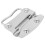 Stainless Steel Wardrobe Handle Foldable Pull Ring Handle Rust Resistant Anti-Corrosion Heavy Duty Ring Pull Handle Durable Steel Construction 6