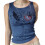 Αμάνικο Crop Top για Γυναικεία, Γραφικό Στάμπα Tank Γοτθικό Στυλ Λεπτό Εφαρμοστό Crop Top 2